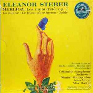 Berlioz, Eleanor Steber, Johann Sebastian Bach, Georg Friedrich Händel, Joseph Haydn, Felix Mendelssohn-Bartholdy - Berlioz : Les Nuits D'été, op. 7 download flac
