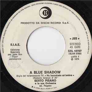 Berto Pisano E La Sua Orchestra - A Blue Shadow FLAC album