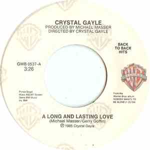 Crystal Gayle - A Long And Lasting Love / Nobody Wants To Be Alone download flac