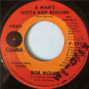 Bob Moline - Go / A Man's Gotta Keep Reachin' download flac