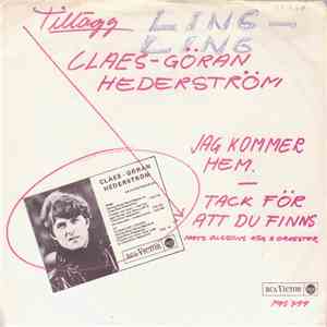 Claes-Göran Hederström - Jag Kommer Hem download flac