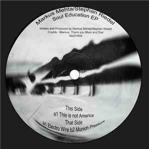 Markus Mehta / Stephan Riedel - Soul Education EP download flac