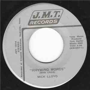Mick Lloyd  - Rhyming Words / It's Today That Counts download flac