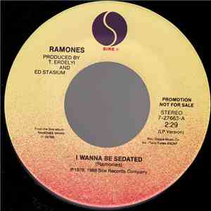 Ramones - I Wanna Be Sedated download flac