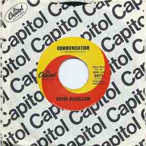 David McCallum - Communication / My Carousel download flac