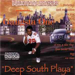 Gangsta One - Deep South Playa download flac