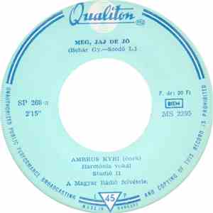 Ambrus Kyri, Toldy Mária - Még, Jaj De Jó... / Egy, Velem Ugye Könnyen Megy download flac