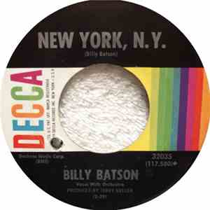 Billy Batson - New York, N.Y. download flac