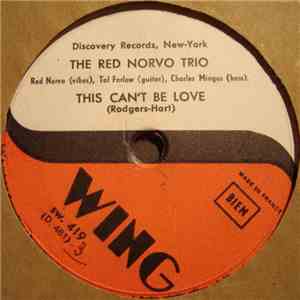 The Red Norvo Trio - This Can't Be Love / God Child download flac