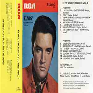 Elvis Presley - Elvis' Golden Records Vol.2 download flac