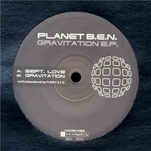 Planet B.E.N. - Gravitation EP download flac