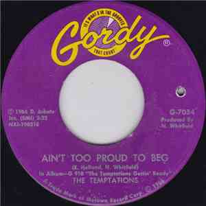The Temptations - Ain't Too Proud To Beg / You'll Lose A Precious Love download flac