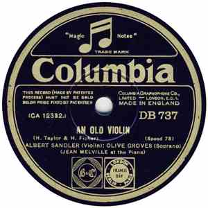 Albert Sandler, Olive Groves, Jean Melville - An Old Violin / Looking For You download flac