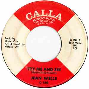 Jean Wells - Try Me And See / The Best Thing For You Baby download flac