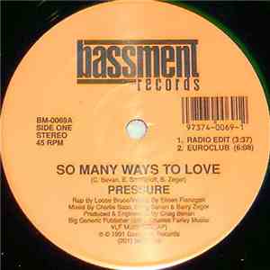Pressure - So Many Ways To Love download flac