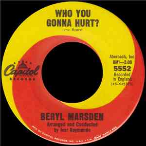 Beryl Marsden - Who You Gonna Hurt? download flac