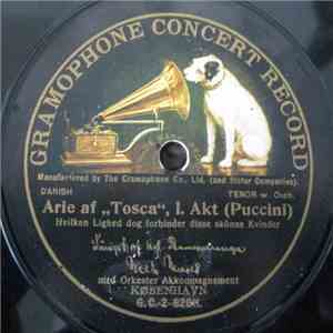 Kgl. Kammersanger Vilhelm Herold - Arie Af „Tosca“, I. Akt / Taarnarien Af „Tosca“, III. Akt download flac