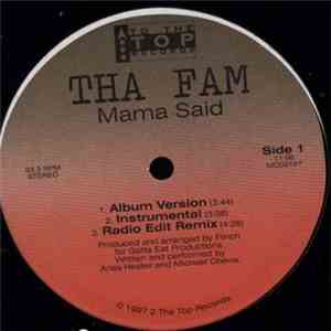 Tha Fam - Mama Said download flac