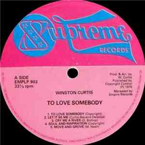 Winston Curtis - To Love Somebody download flac