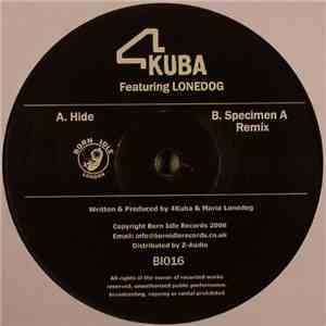 4Kuba Featuring Lonedog - Hide download flac