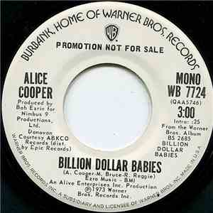Alice Cooper - Billion Dollar Babies download flac