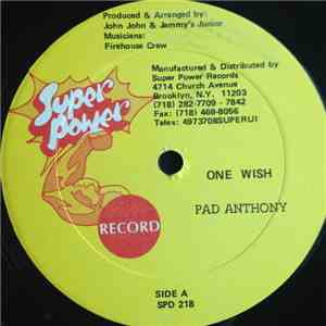 Pad Anthony, Chris Wayne, Tuffest - One Wish / Right Number download flac