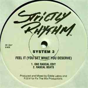 System 3  - Feel It (You Get What You Deserve) download flac