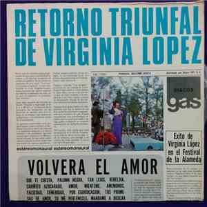 Virginia López Y Su Trio Imperio - Retorno Triunfal De Virginia Lopez download flac