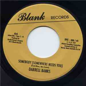 Darrell Banks - Our Love Is In The Pocket / Somebody (Somewhere Needs You) download flac