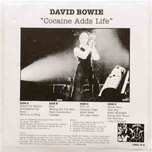 David Bowie - Cocaine Adds Life download flac