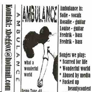 Ambulance  - What A Wonderful World Demo download flac