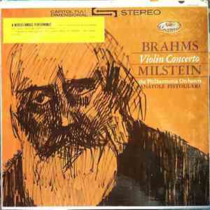 Brahms - Milstein, The Philharmonia Orchestra, Anatole Fistoulari - Violin Concerto download flac