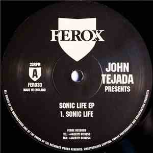 John Tejada - Sonic Life EP download flac
