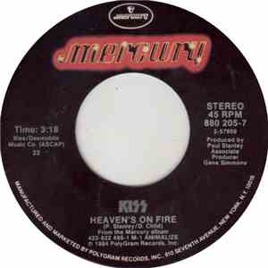 Kiss - Heaven's On Fire download flac