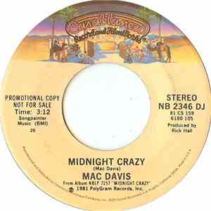 Mac Davis - Midnight Crazy download flac