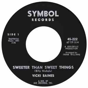 Vicki Baines - Sweeter Than Sweet Things download flac
