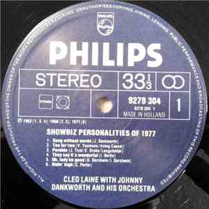 Cleo Laine With Johnny Dankworth And His Orchestra - Showbiz Personalities of 1977 download flac