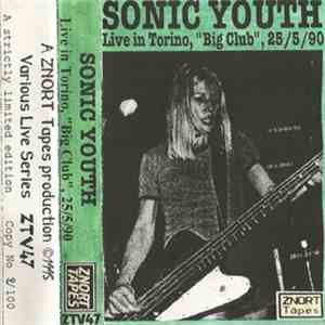 Sonic Youth - Live In Torino, "Big Club", 25/5/90 download flac