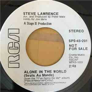 Steve Lawrence  - Alone In The World (Seuls Au Monde) download flac