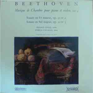 Beethoven - Franco Gulli, Enrica Cavallo - Musique De Chambre Pour Piano Et Violon, Vol. 4 download flac
