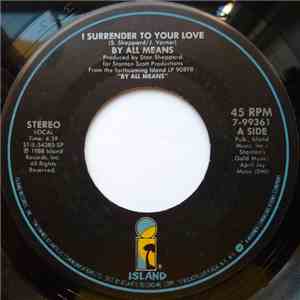 By All Means - I Surrender To Your Love download flac