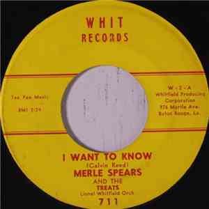 Merle Spears - I Want To Know download flac