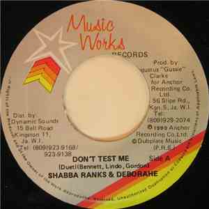 Shabba Ranks & Deborahe - Don't Test Me download flac