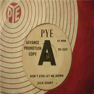 Julie Grant - Don't Ever Let Me Down / Somebody Cares download flac