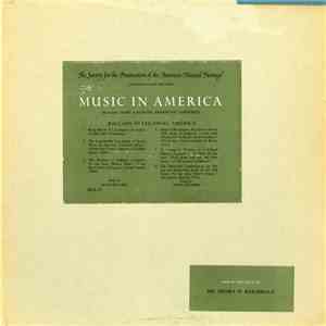 Karl Krueger, Sebastian Caratelli, Jean Ritchie, Tony Kraber - Ballads In Colonial America download flac