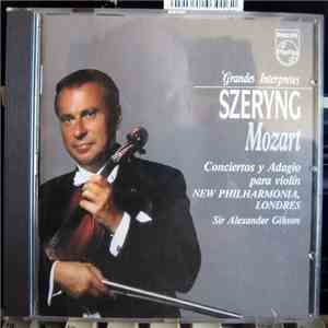 Szeryng, Mozart, New Philharmonia, Londres, Sir Alexander Gibson, Szeryng - Conciertos Y Adagio Para Violin download flac