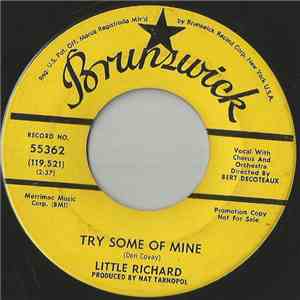 Little Richard - Try Some Of Mine / She's Together download flac