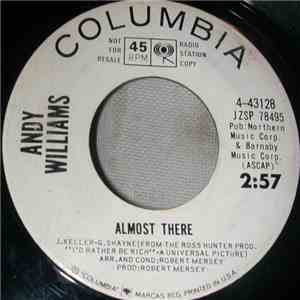 Andy Williams - Almost There download flac