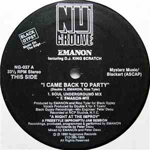 Emanon  Featuring D.J. King Scratch - I Came Back To Party download flac