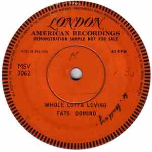 Fats Domino - Whole Lotta Loving download flac